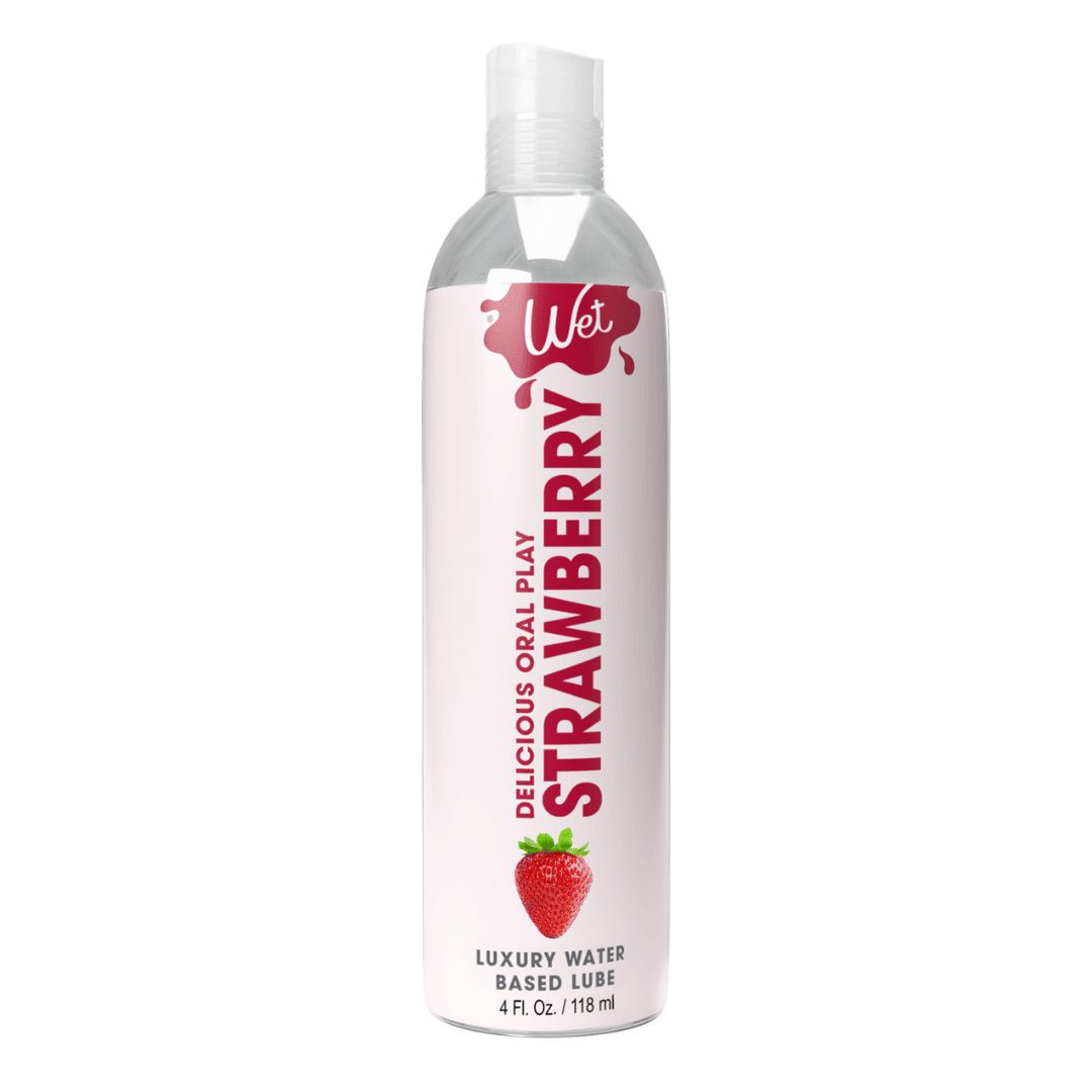 Wet Delicious Oral Play Flavored Water-Based Lube 4oz (118 mL)