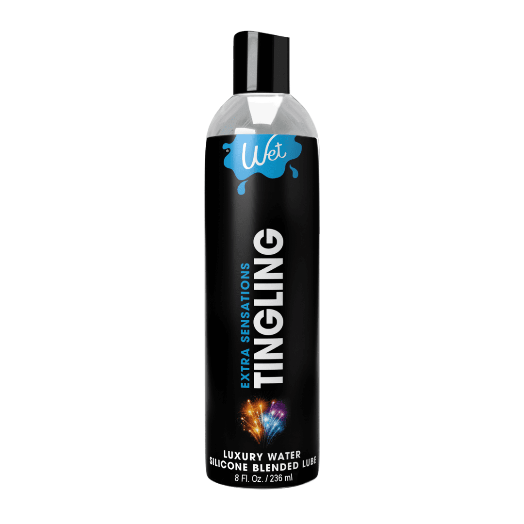 Wet Extra Sensations Tingling Water and Silicone Blended Lubricant