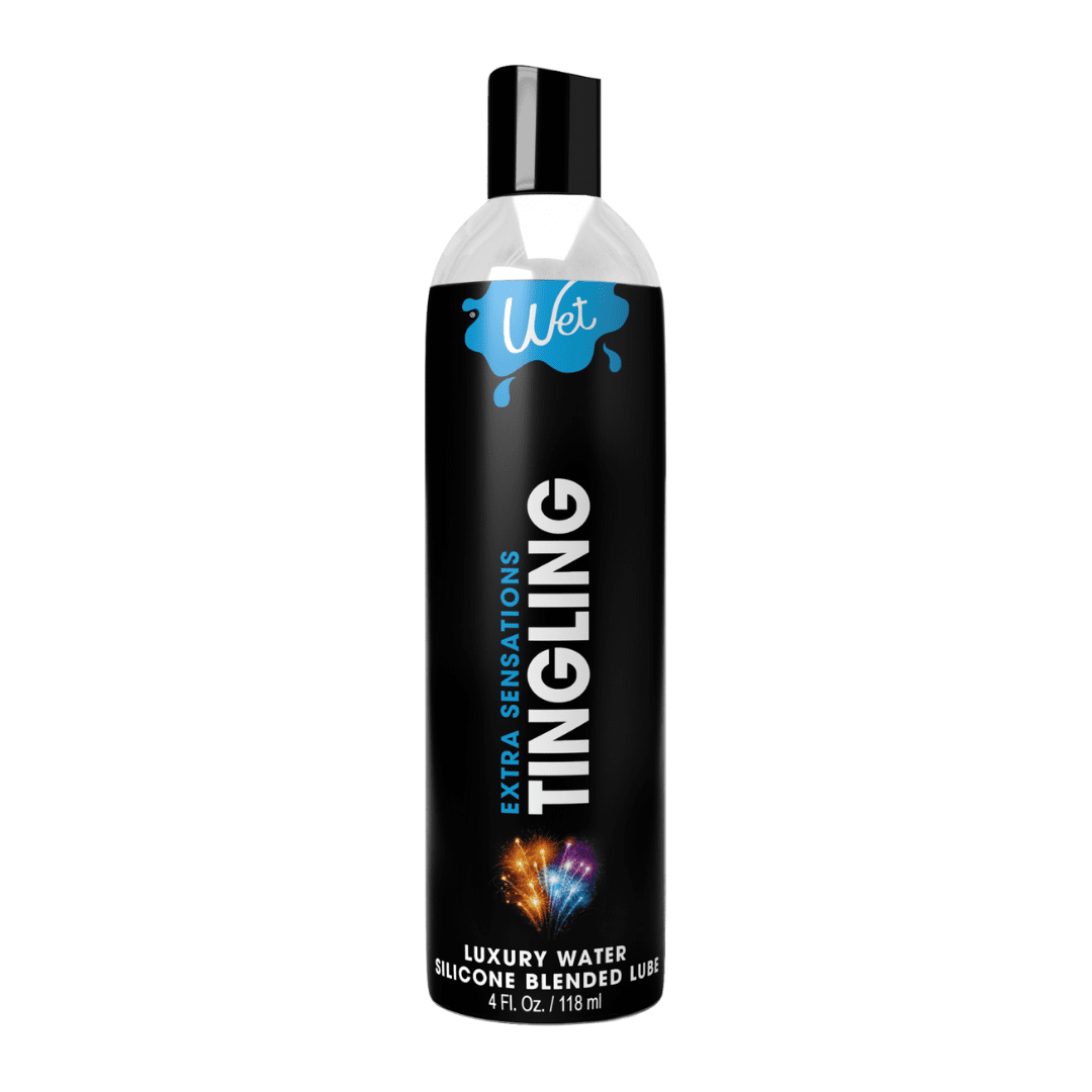 Wet Extra Sensations Tingling Water and Silicone Blended Lubricant - 0