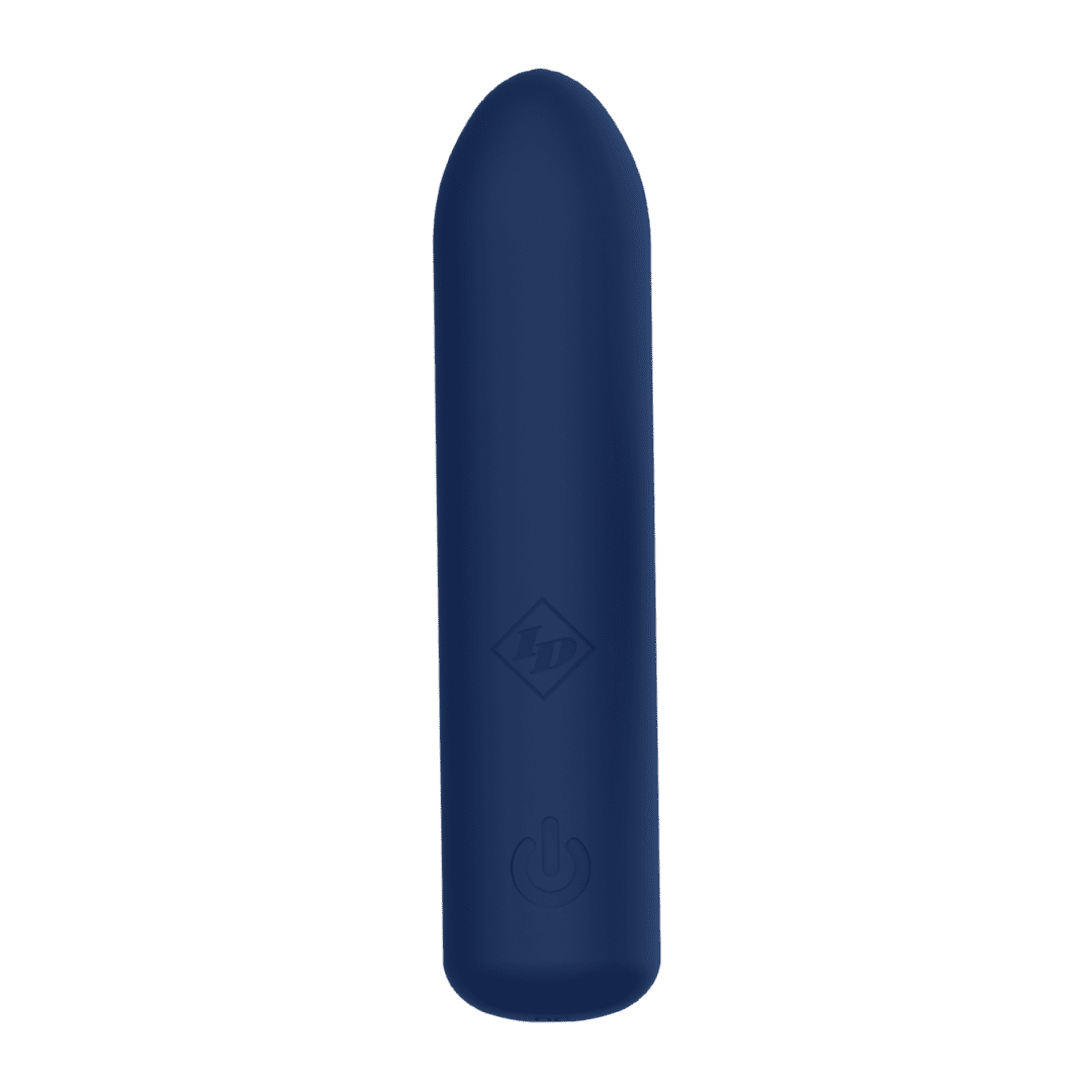 ID Wellness Essentials - Make Me Quiver Silicone Bullet Massager - Blue