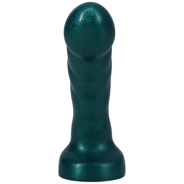 Tantus Acute 5.5 in. Curved Dildo Medium-Firm - Emerald