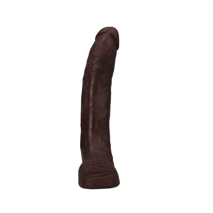 Dredd ULTRASKYN Cock with Removable Vac-U-Lock Suction Cup 13.5in Chocolate