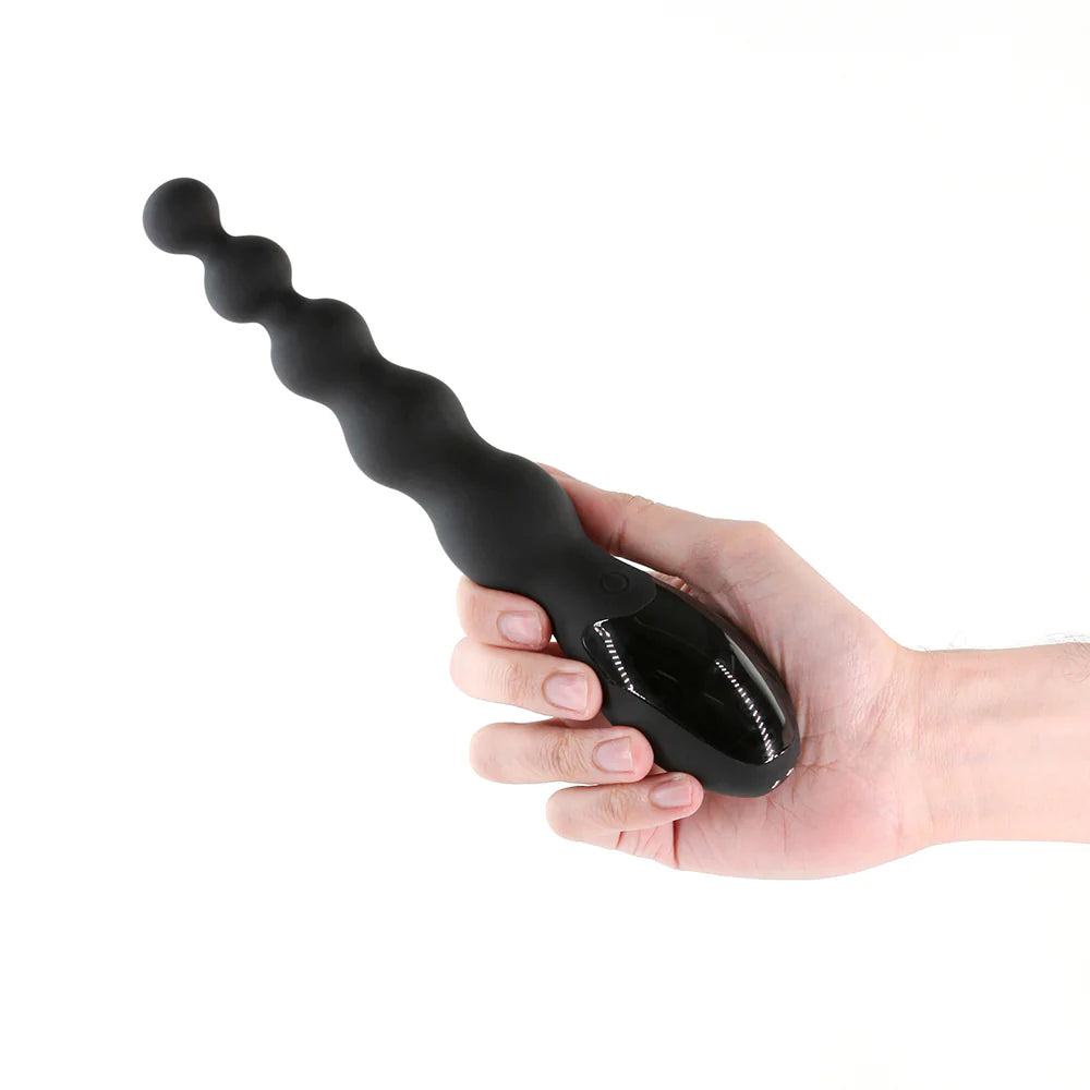 Renegade Virtua Digital Anal Bead Vibe - Rechargable w/Display | CheapLubes.com