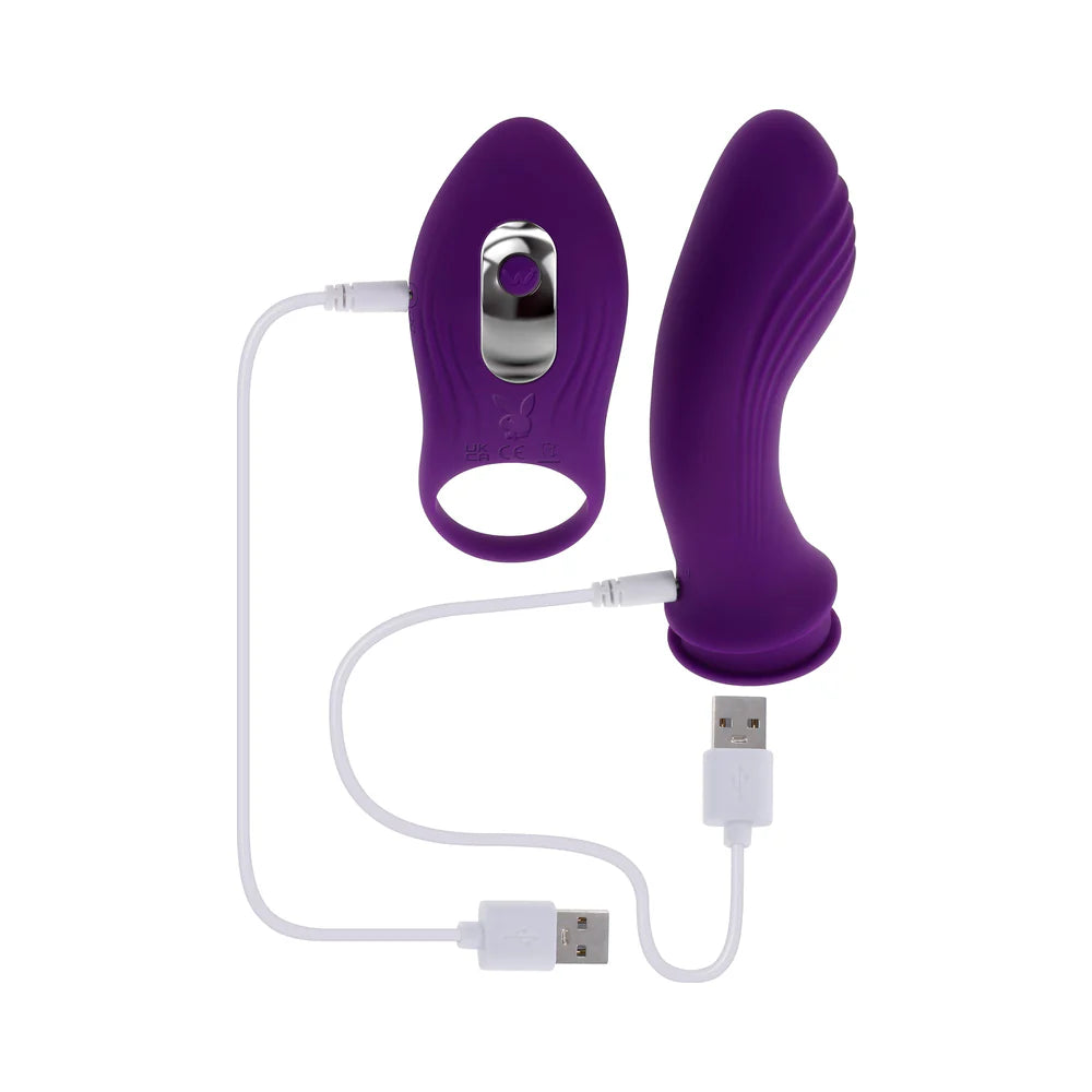 Playboy Mix & Match multi Play G-spot Vibe and C-Ring