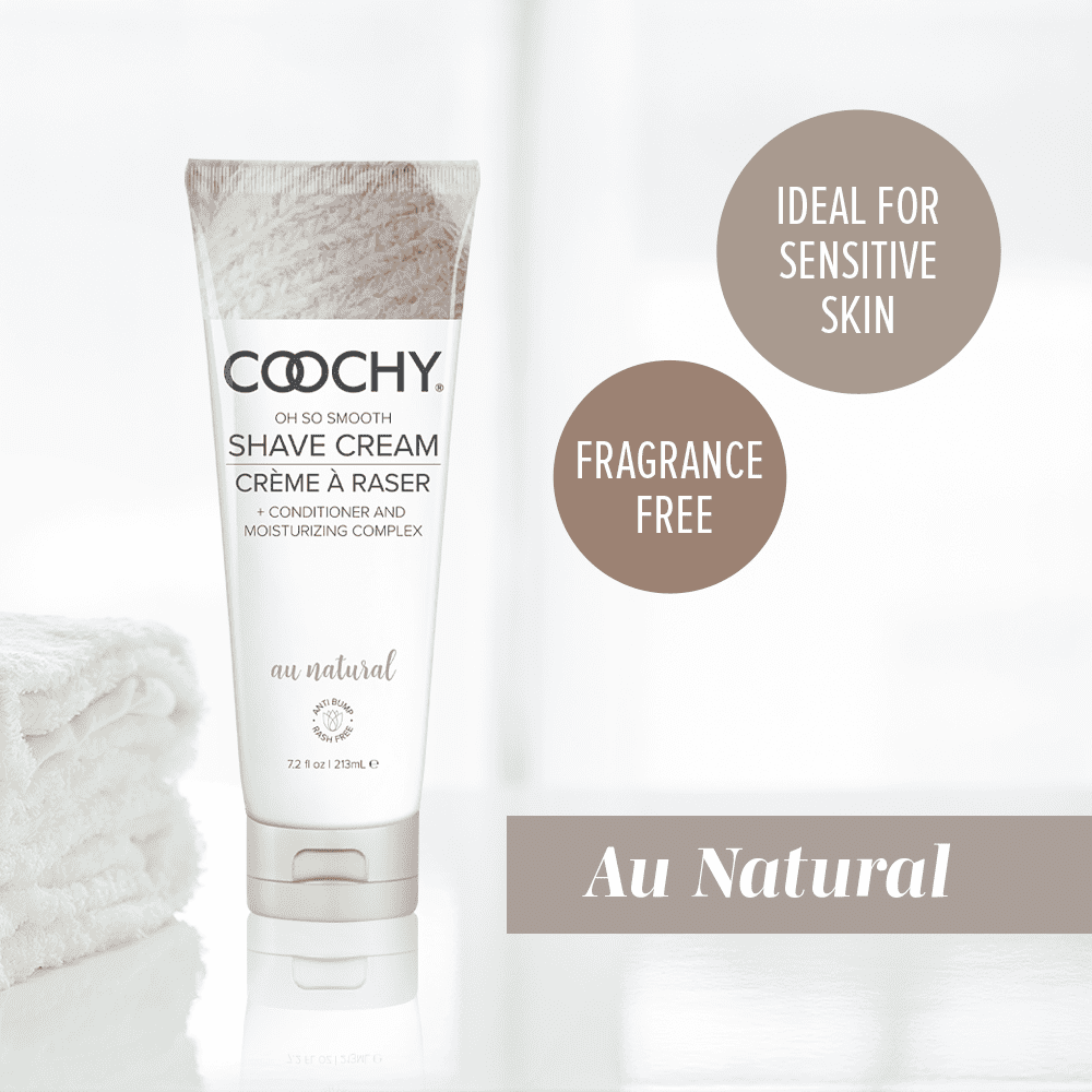 Coochy Shave Cream au Natural Fragrance Free | CheapLubes.com