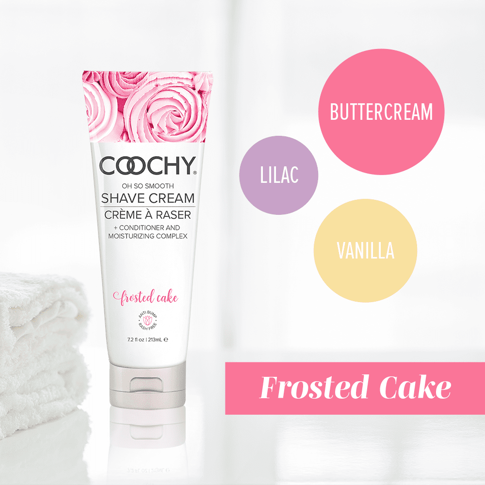 Coochy Shave Cream Frosted Cake | CheapLubes.com