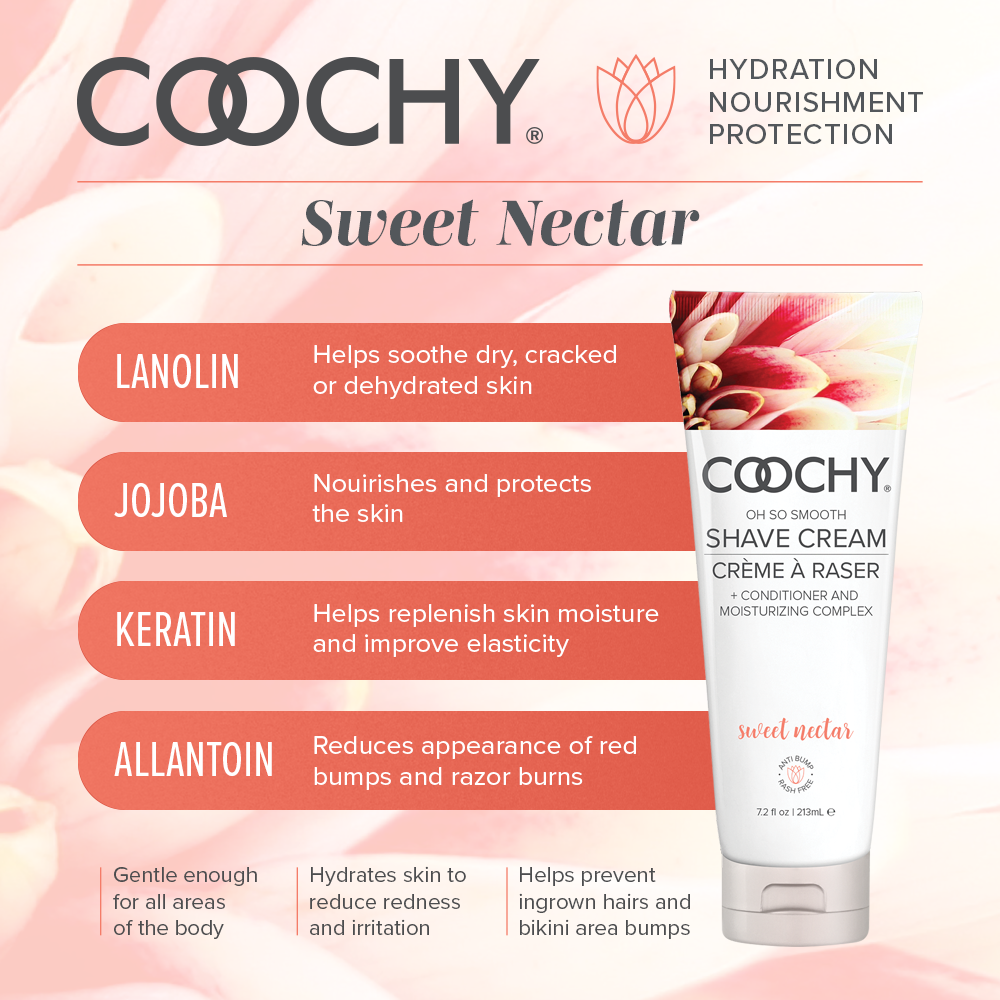 Coochy Shave Cream Sweet Nectar