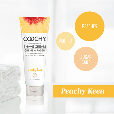 Coochy Shave Cream Peachy Keen | CheapLubes.com