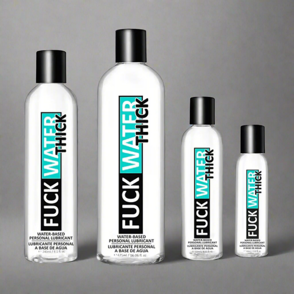 Fuck Water THICK Clear Water-Based Personal Lubricant