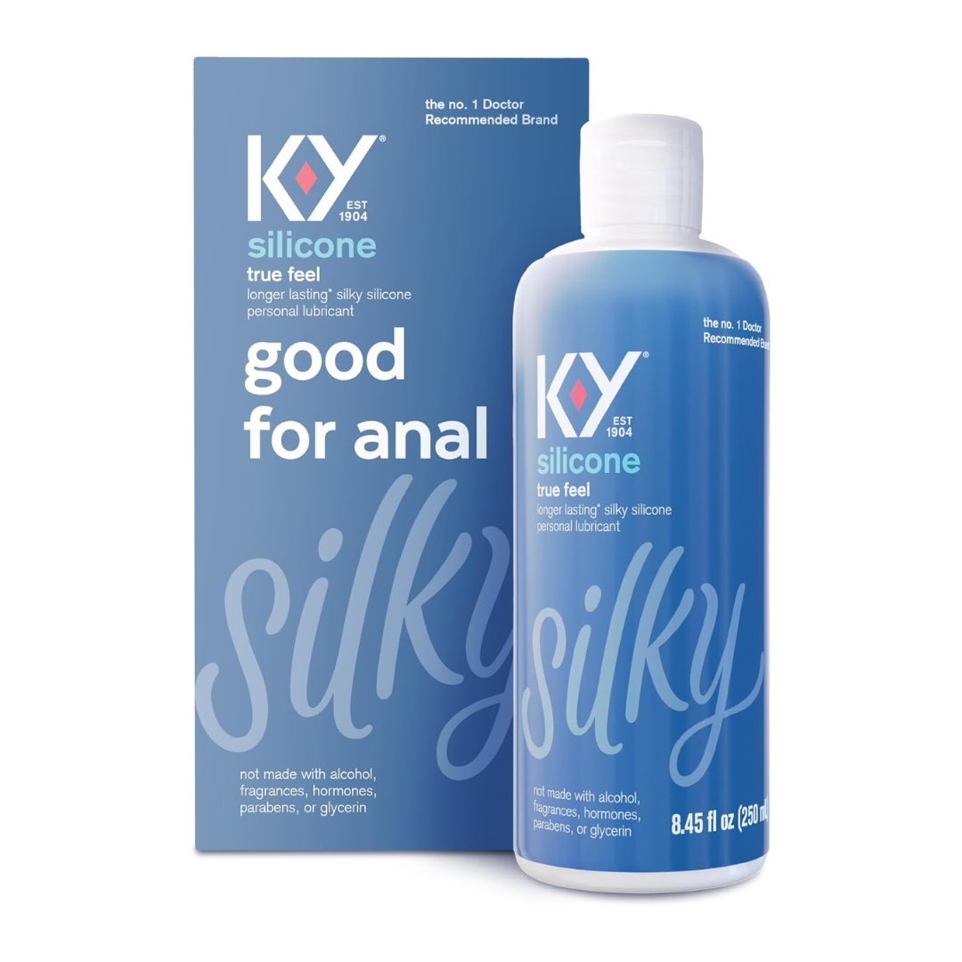 K-Y Silicone-Based True Feel Personal Lubricant 8.45 oz (250 mL)