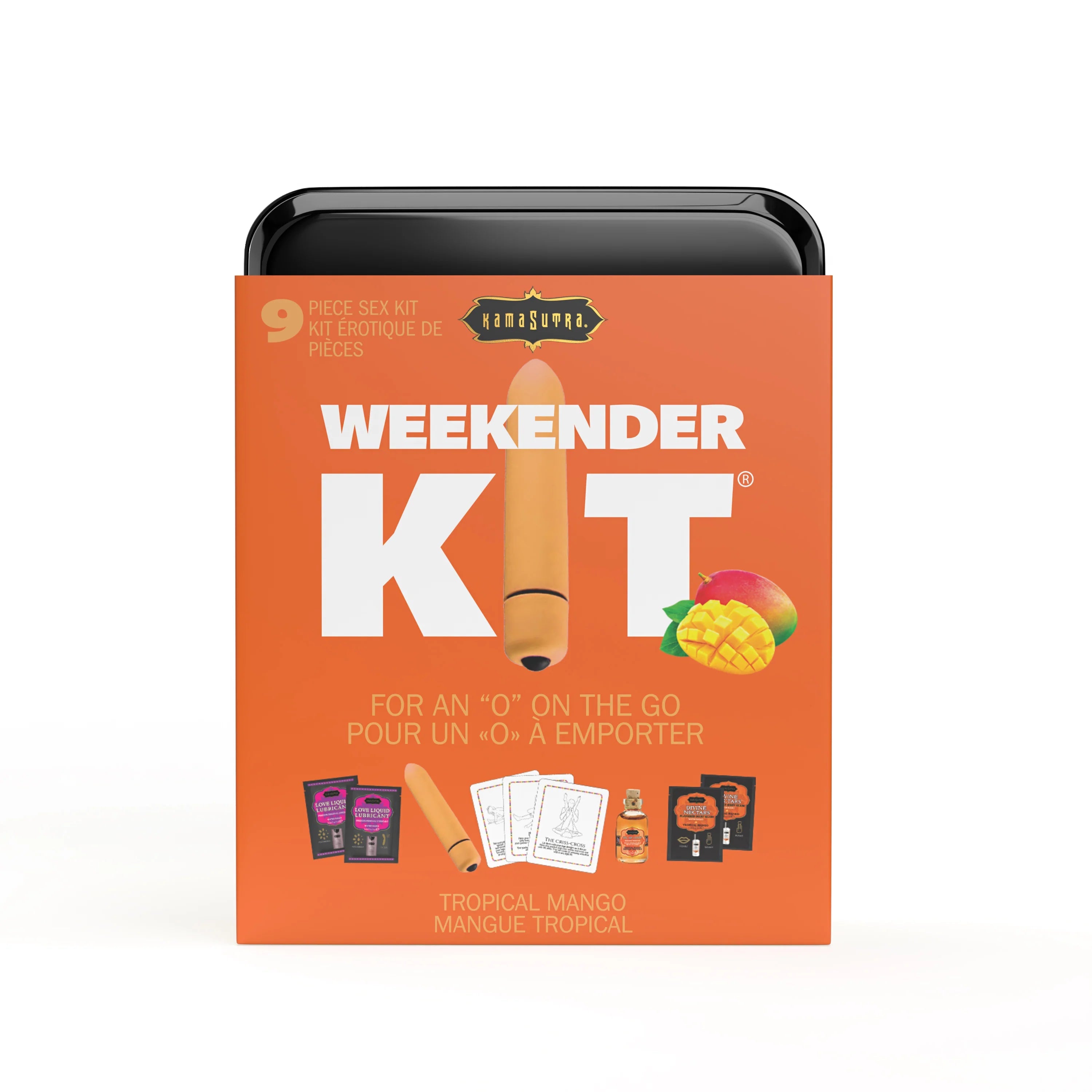 Vibe Weekender Kit - Kama Sutra - 9 Piece Sex Kit