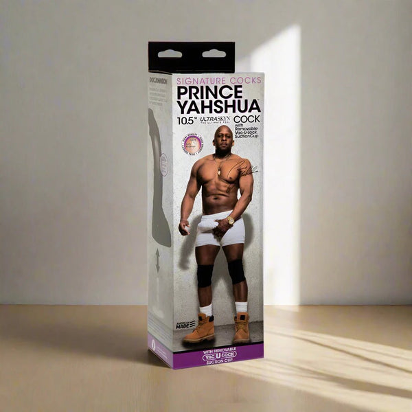 Signature Cocks Prince Yahshua ULTRASKYN 10.5in Cock with Removable Vac-U-Lock Suction Cup