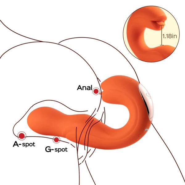 Joi Rotating Head Vibrator - Tongue Licking Vibe