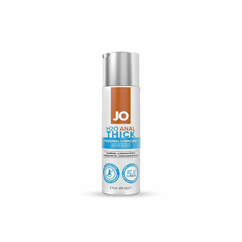 JO H2O Anal THICK Water-Based Lubricant - 3 Sizes