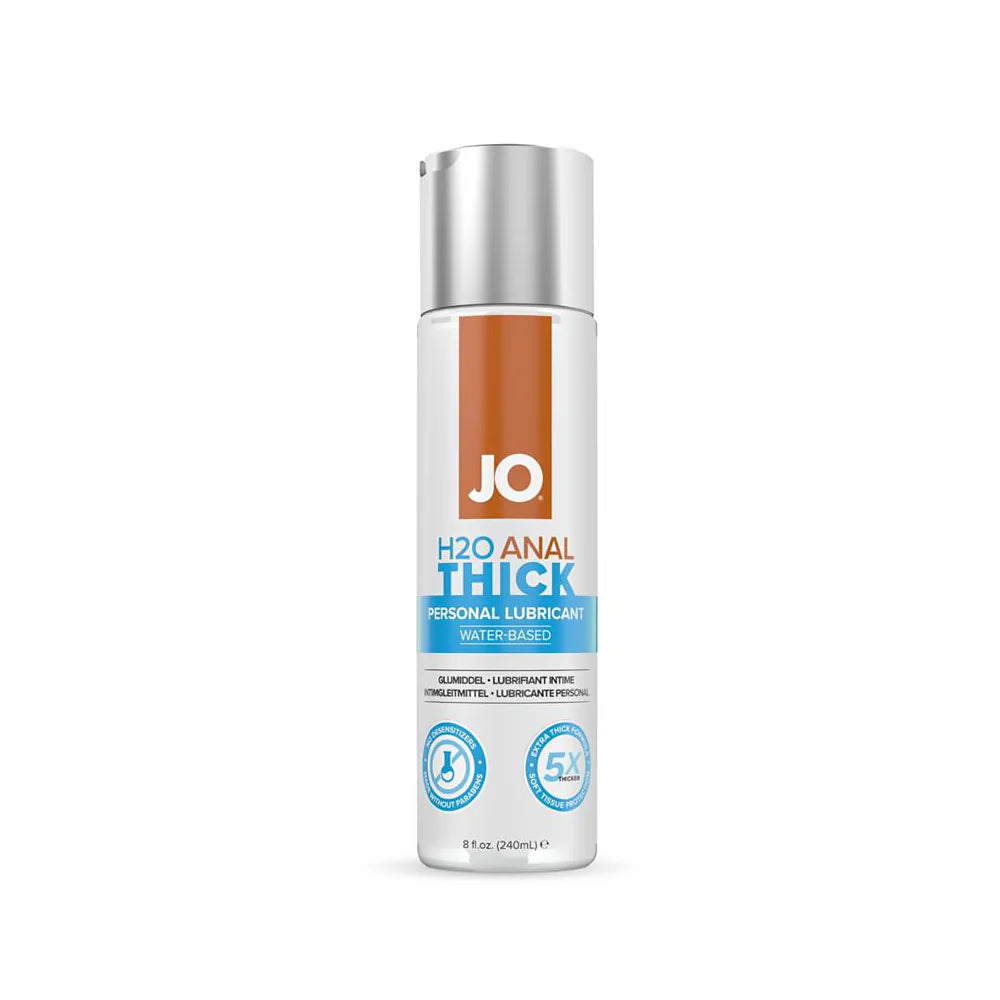 JO H2O Anal THICK Water-Based Lubricant - 3 Sizes