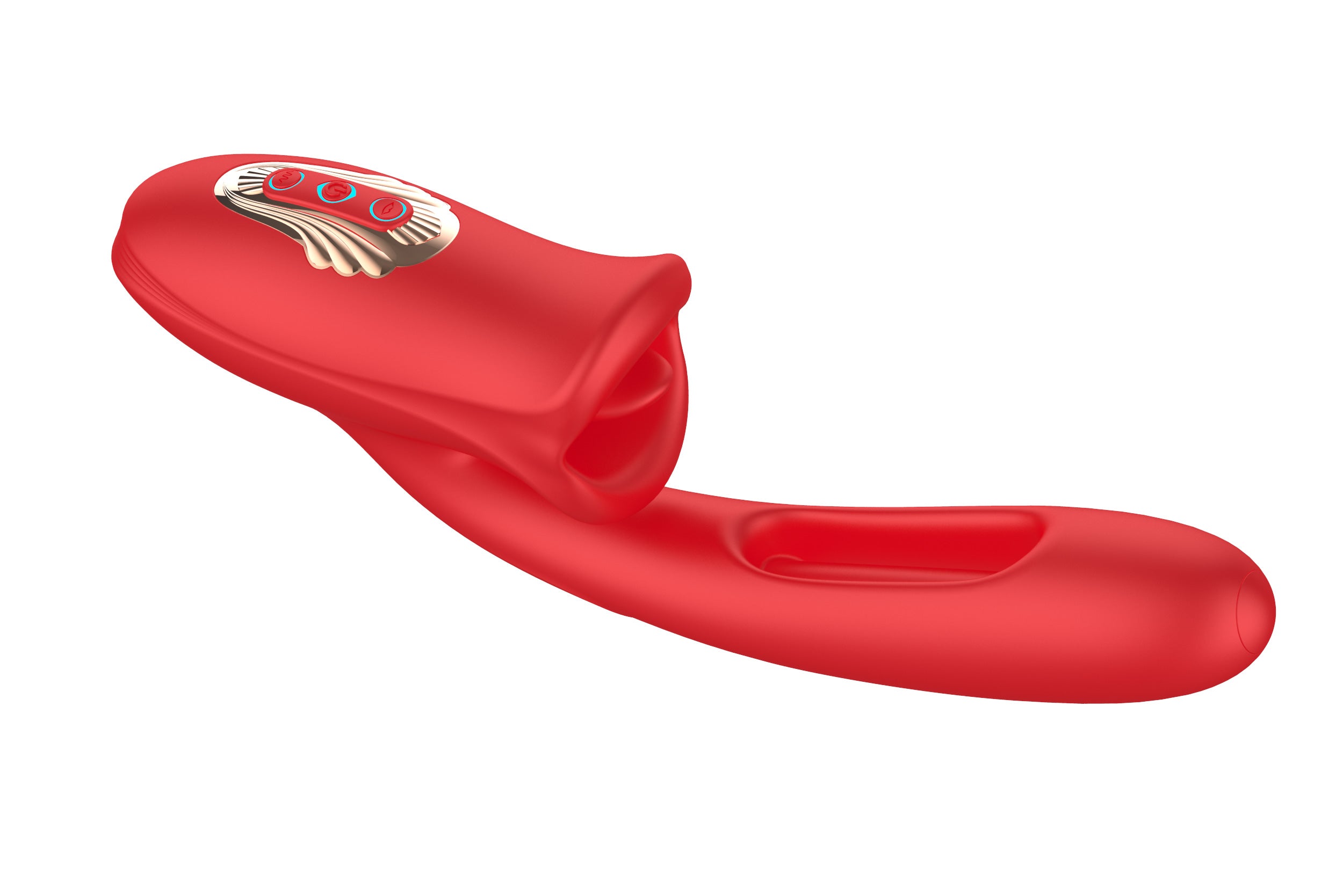 Smooches Flicker - Mouth Biting, Tongue Vibrating Vibrator | CheapLubes.com