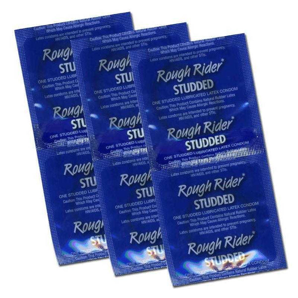 Rough Rider Studded - Bulk 6 Pack - BULK! - CheapLubes.com