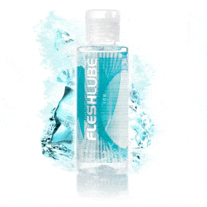 Buy the Fleshlube Ice Water-based Cooling Lubricant Paraben-free USA made  in 4 oz or