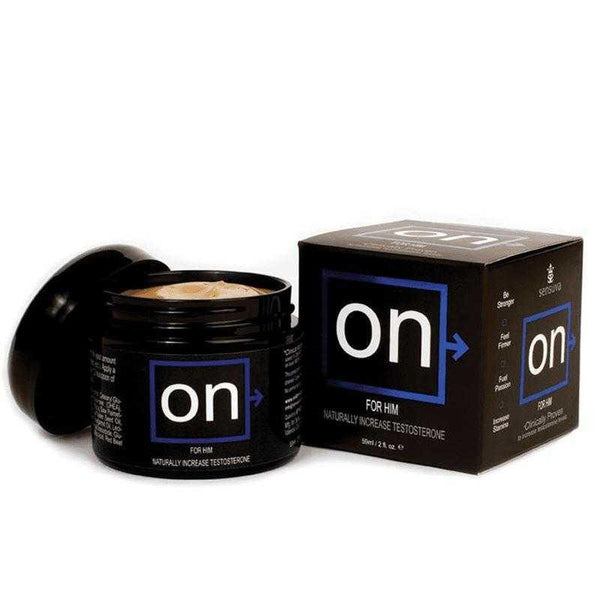 On Sex Drive Cream For Him 2 oz 59 (mL) - CheapLubes.com