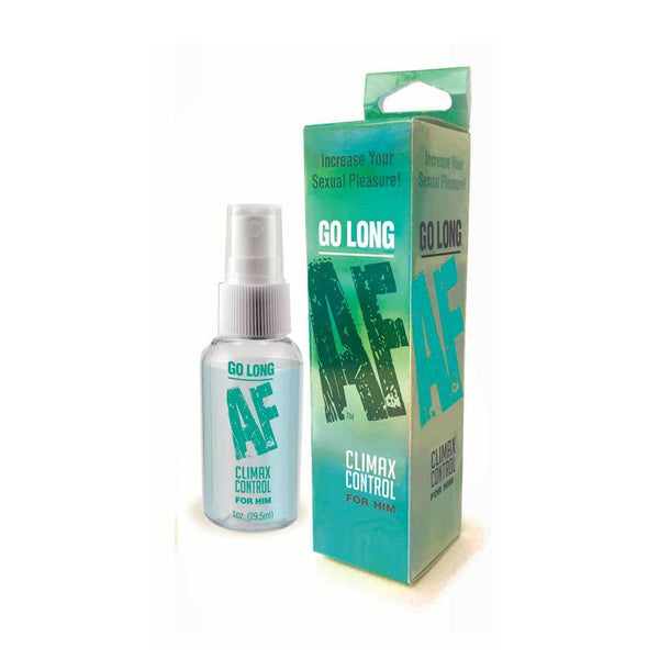 Go Long AF Climax Control for Him 1 oz (29.5 mL) - CheapLubes.com