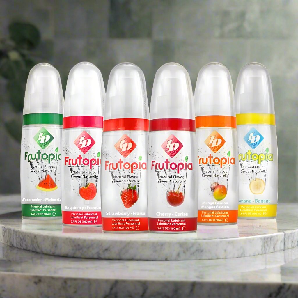 ID Frutopia Naturally Flavored - Naturally Sweetened Personal Lubricants 3.4 oz (100 mL) -6 Flavors to Choose From! - CheapLubes.com