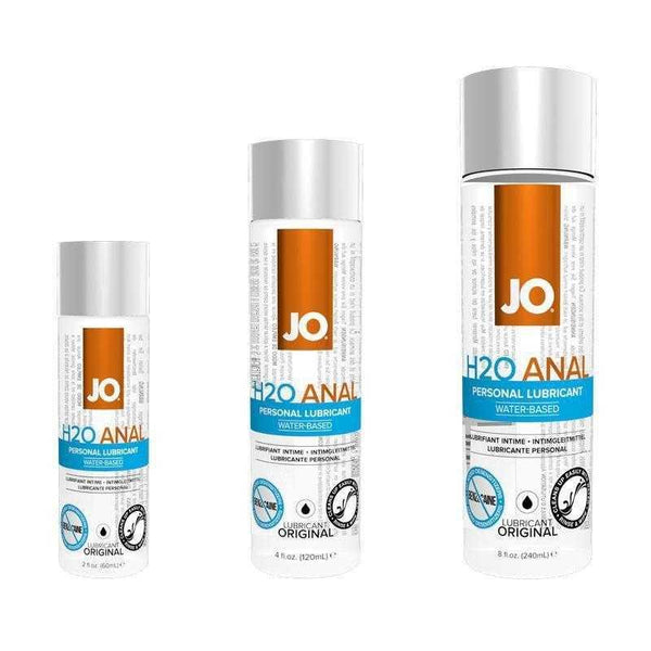 JO H2O Anal Water Based Personal Lubricant - CheapLubes.com