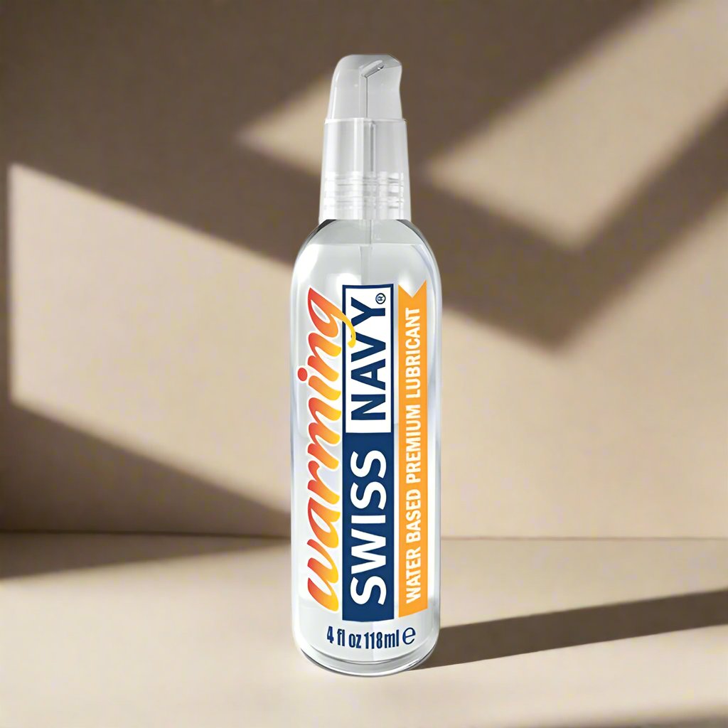 Swiss Navy H2O Warming Lubricant 4 fl oz (118 ml) - CheapLubes.com