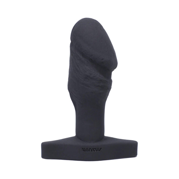 Tantus Cock Plug - Ultra-Premium Silicone - Black - CheapLubes.com