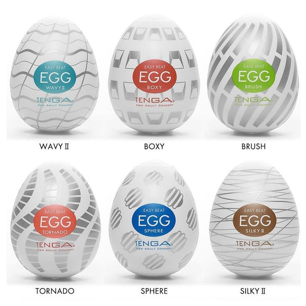 TENGA Egg Masturbator New Standard (1 Single Egg) - Choose From 6 Textures! - CheapLubes.com