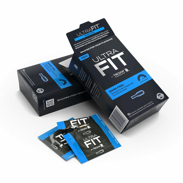 Trojan Brand Ultra FIT Bare Feel condoms 10pk | CheapLubes.com